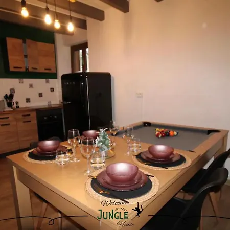 Maison Jungle House: Spacious Gaming Retreat In Montbrison